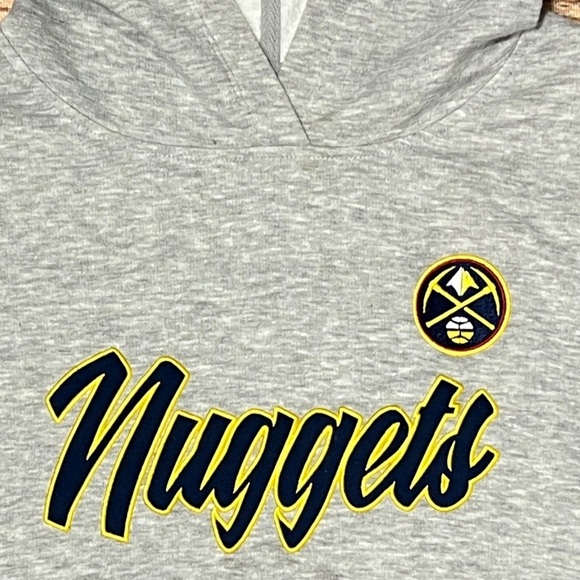 Denver Nuggets Stitched Womens NBA Basketball Hoodie Pullover Sweatshirt - Picture 2 of 4